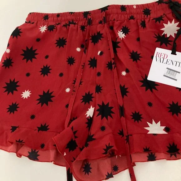 RED Valentino printed silk shorts - Picture 7 of 13